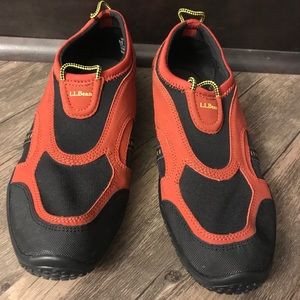 LL Bean Barefoot Mocs Women’s Slip On Water Shoes